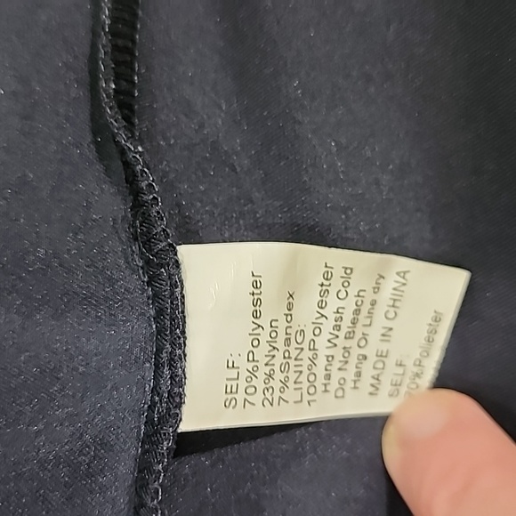 Women navy dress size L #Windsor - Picture 9 of 10